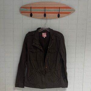 Olive Green Women's Utility Jacket